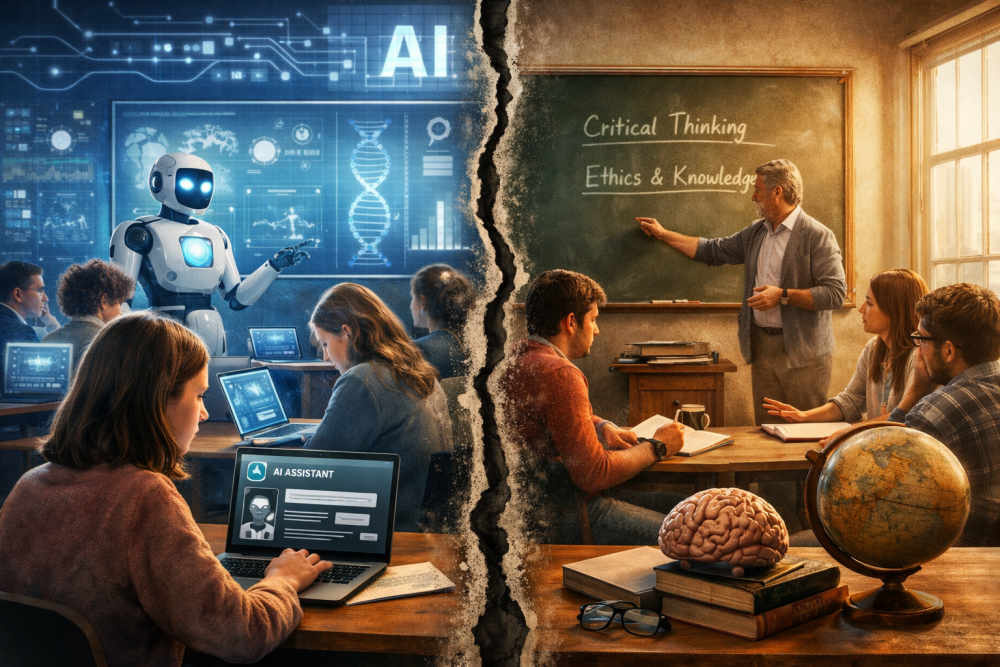 AI at the Gates of the University: Promise, Power, and the Peril of Losing Our Way