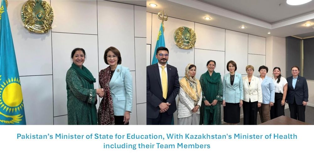 Pakistan and Kazakhstan Deepen Medical Education Alliance, Opening New Pathways for Research and Healthcare Excellence