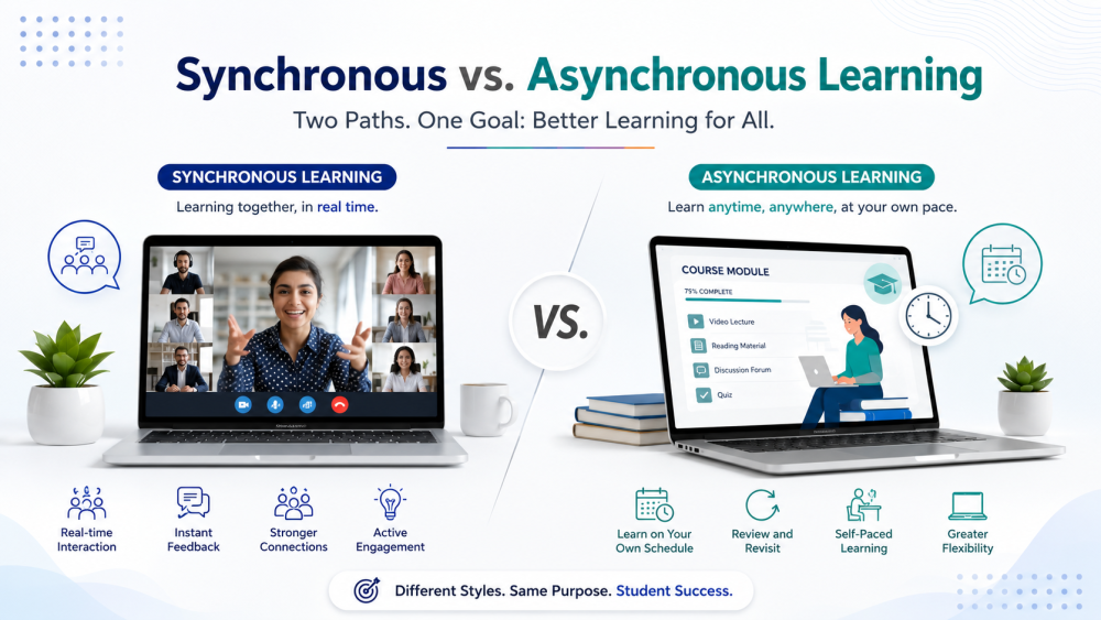 Synchronous vs. Asynchronous Learning: What's the Difference?